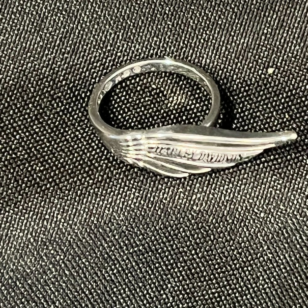 HARLEY DAVIDSON LADIES STERLING SILVER RING